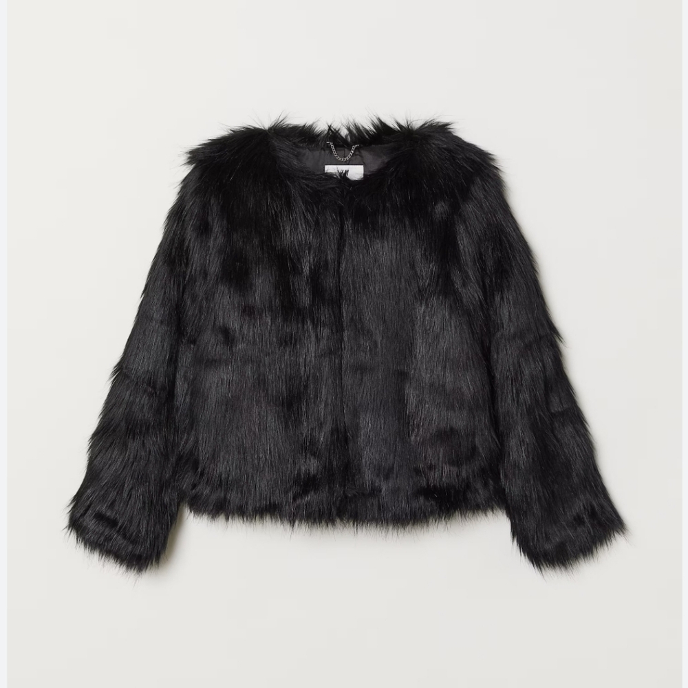 H&M Faux Fur Jacket
